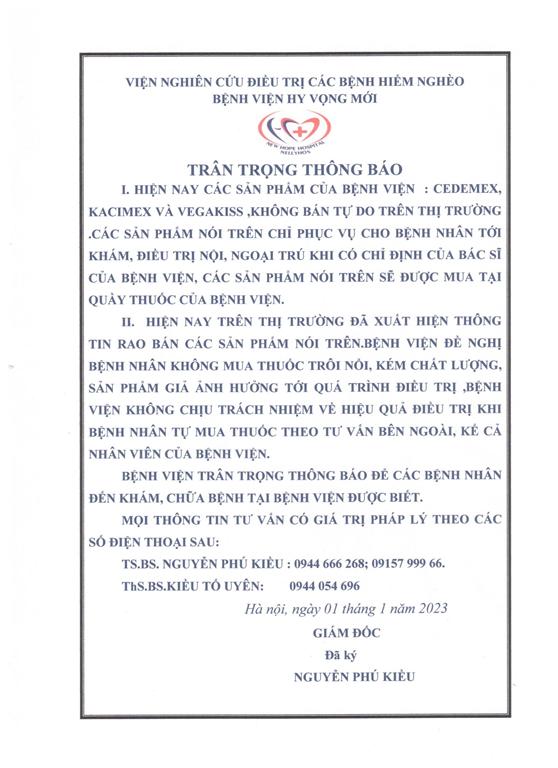 thông báo bvhvm1