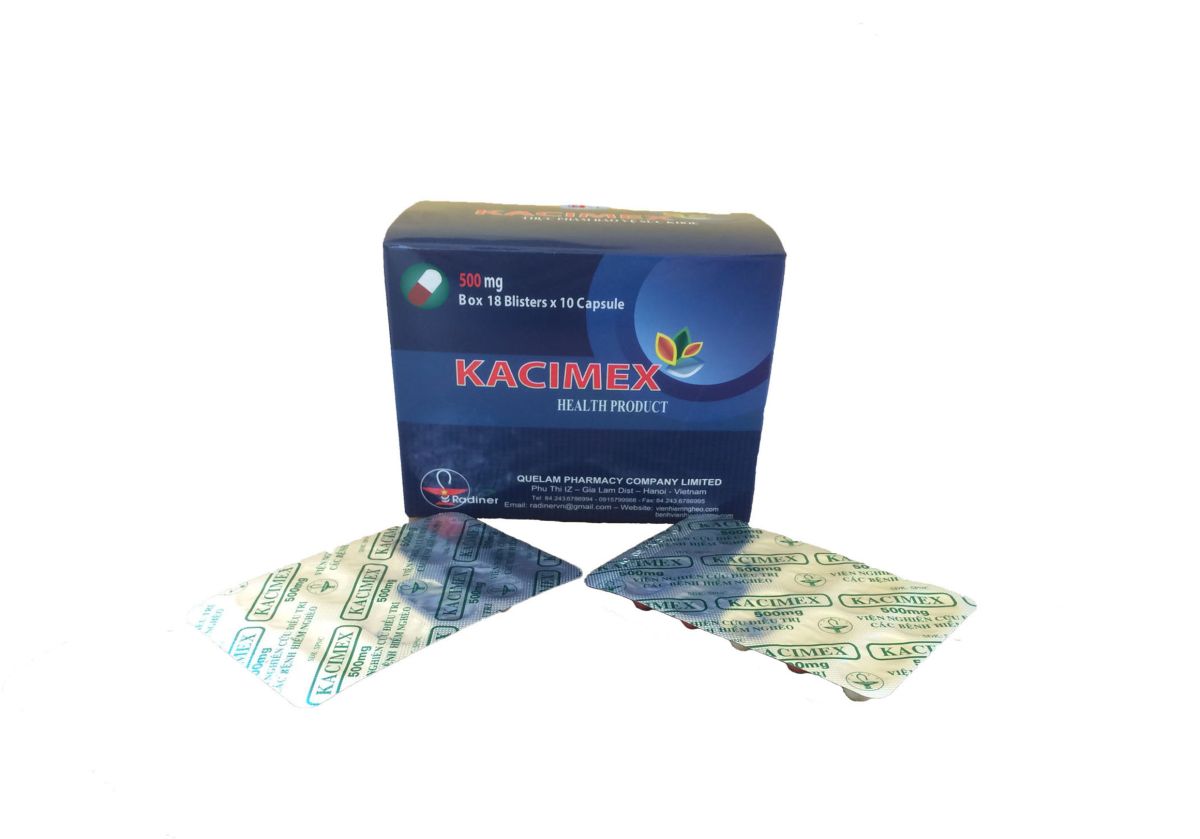 Tác dụng của Kacimex đối với ung thư trên thực nghiệm